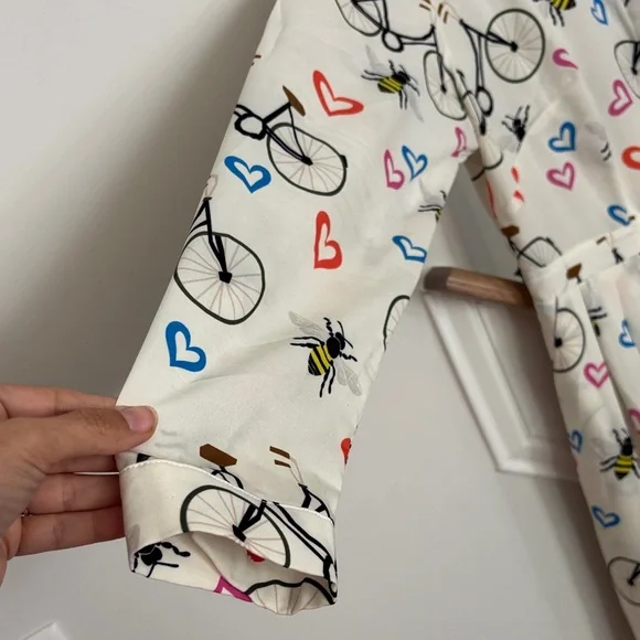 Eloquii Bicycle Print Dress size 14 - Picture 3 of 7